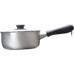 柳宗理 ステンレスアルミ3層鋼 IH片手鍋 22cm つや消し 日本製 IH対応