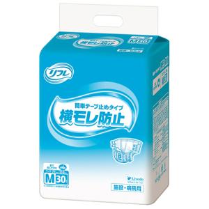 リフレ　簡単テープ止めタイプ　横モレ防止　紙おむつ　Sサイズ　34枚入×3袋 リフレ 簡単テープ止めタイプ横モレ防止 Sサイズ 34枚入 3回吸収