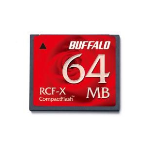 バッファロー　コンパクトフラッシュ　６４ＭＢ　ＲＣＦ−Ｘ６４ＭＹ｜tanomail