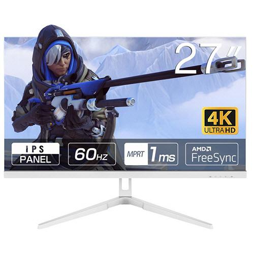 ウィズ　２７型　４Ｋ６０Ｈｚモニター　２７Ｕ６０ＨＰＷ　１台（直送）