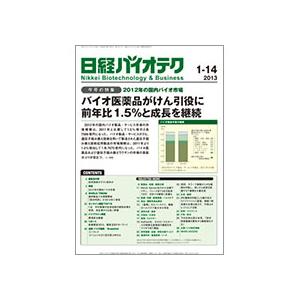 日経ＢＰ　日経バイオテク　定期購読　１年２４冊　（新規）　１セット（直送）