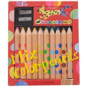 コクヨ　ミックス色鉛筆　１０本　ＫＥ−ＡＣ１　１セット （お取寄せ品）