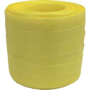ユタカメイク 梱包用品 PPバンド 15．5mm×50m イエロー L−52 1個