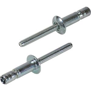 ロブテックス ブラインドリベット アルミニウム／ステンレス 6−3