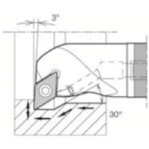 京セラ　内径加工用ホルダ　Ｅ２５Ｔ−ＳＤＵＣＬ１１−３２Ａ　１本 （メーカー直送）