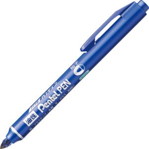 アストラム（ぺんてる）　油性マーカー　ノック式ハンディＳ　Ｐｅｎｔｅｌ　ＰＥＮ　細字丸芯　青　ＮＸＳ１５−ＣＰ　１本