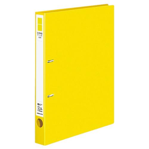 コクヨ　Ｄリングファイル（ＥＲ）　Ａ４タテ　２穴　２００枚収容　２０ｍｍとじ　背幅３４ｍｍ　黄　フ−...
