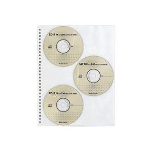 ＣＤ／ＤＶＤポケット　Ａ４タテ　２・４・３０穴　両面６ポケット　ＥＤＢ−Ａ３７５　１パック（３枚）