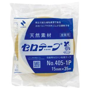 ニチバン　産業用セロテープ　大巻　１５ｍｍ×３５ｍ　４０５１Ｐ−１５　１巻