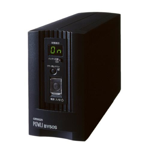 オムロン　ＵＰＳ　無停電電源装置　小型・正弦波出力　５００ＶＡ／３００Ｗ　ＢＹ５０Ｓ