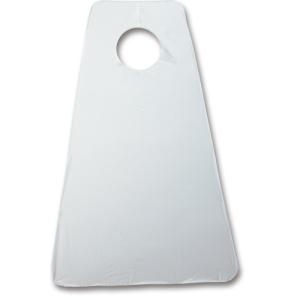 プラスハート 使い捨て食事用エプロン ポケット付 透明 ( 60枚入