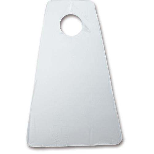 ストリックスデザイン　お食事エプロン　使い捨てタイプ　ホワイト　ＫＮ−９３２　１パック（１０枚）