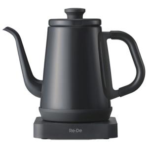 エーステージ　Ｒｅ・Ｄｅ　Ｋｅｔｔｌｅ　温度調節電気ケトル　１Ｌ　ブラック　ＲＤ−Ｋ００２ＢＫ　１台　（お取寄せ品）｜tanomail