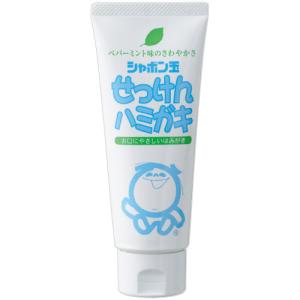 シャボン玉石けん　シャボン玉　せっけんハミガキ　ペパーミント味　１本（お取寄せ品)