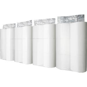 TANOSEE　トイレットペーパー　パック包装　シングル　芯なし　１７０ｍ　ホワイト　１ケース ２４ロール：６ロール×４パック TANOSEE　トイレットペーパー　パック包装　シングル　芯なし　１７０ｍ　ホワイト　１セット ７２ロール：２４ロール×３ケース TANOSEE　トイレットペーパー　パック包装　シングル　芯なし　170m　ホワイト　1ケース