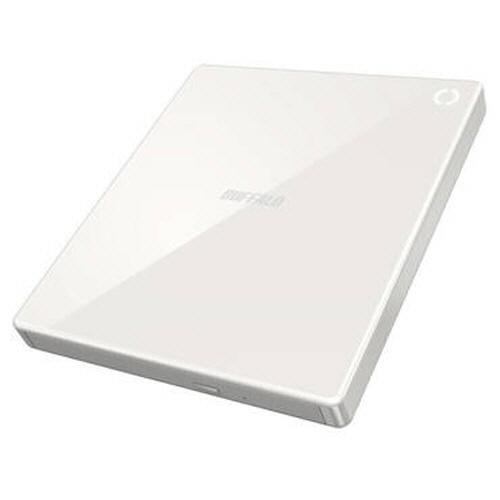 バッファロー　スマートフォン用ＣＤレコーダー「ラクレコ」　ＤＶＤ再生＆ｍｉｃｒｏＳＤスロット搭載モデ...