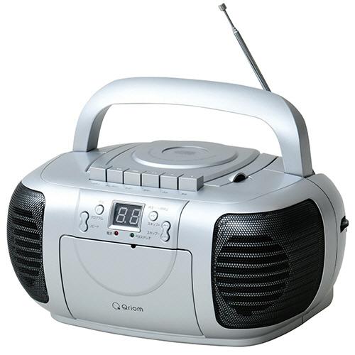 ＹＡＭＡＺＥＮ　ＣＤラジカセ　シルバー　ＹＣＤ−Ｃ７００（Ｓ）　１台（お取寄せ品)
