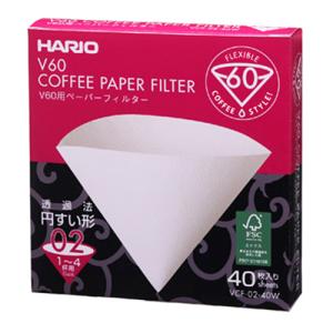 ハリオグラス V60用ペーパーフィルター酸素漂白...の商品画像