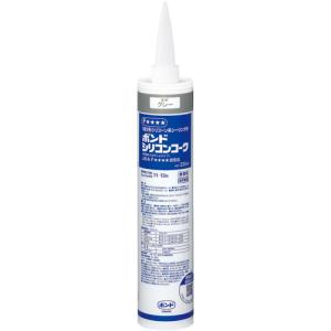 コニシ　ボンド　シリコンコーク　グレー　３３０ｍｌ　＃５５２７８　１本　（メーカー直送品）｜tanomail