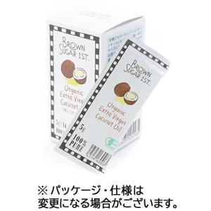 ブラウンシュガーファースト　有機エキストラバージンココナッツオイル　ポーションタイプ　５ｇ／袋　１箱（１４袋）