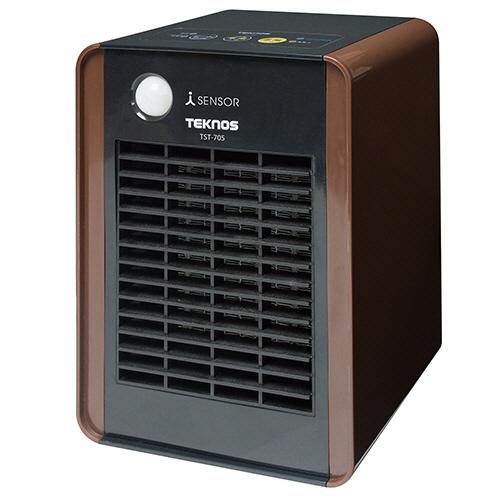 千住　ＴＥＫＮＯＳ　消臭ミニセラミックヒーター人感センサー付　７００Ｗ　ブラウン　ＴＳＴ−７０９　１...