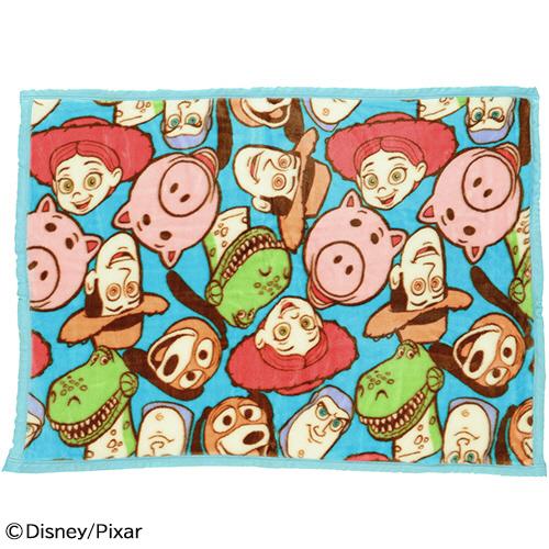 丸眞　トイ・ストーリー「フェイシーズフレンズ」　ひざ掛け　１枚