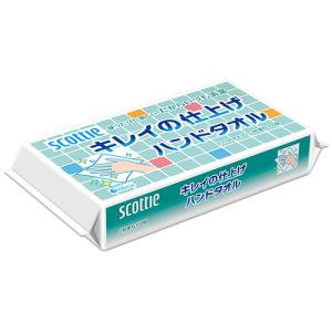 ペーパータオル やわらか スコッティ ハンドタオル フェイスタオル 100組