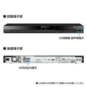 AQUOS ブルーレイディスクレコーダー 2K...の詳細画像3