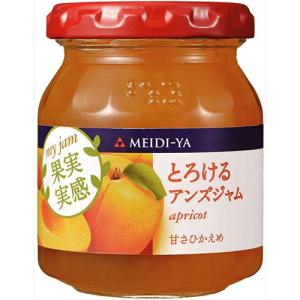 明治屋 果実実感 とろけるアンズジャム 160g 1個