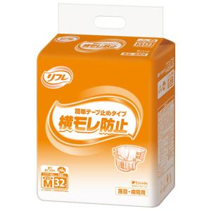 リフレ 簡単テープ止めタイプ 横モレ防止 小さめM 32枚×3袋 ケース販売