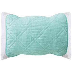 ｉｉもの本舗　吸水速乾　枕パッド　約４０×４７ｃｍ　ライトグリーン　１枚
