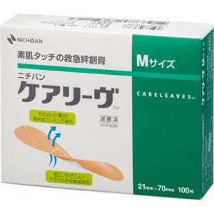 ニチバン　ケアリーヴ　Ｍサイズ　ＣＬＭ　１箱（１００枚） （お取寄せ品）