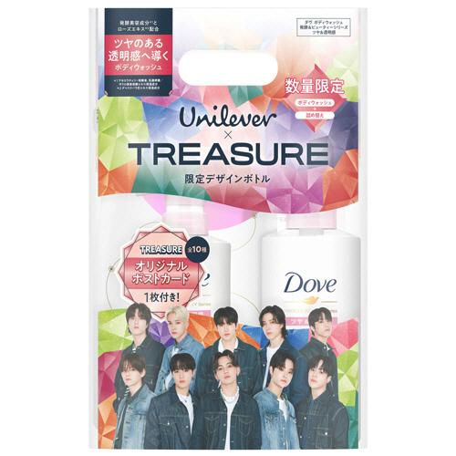 ユニリーバ　ダヴ　ボディウォッシュ　発酵＆ビューティーシリーズ　ツヤ＆透明感　ＴＲＥＡＳＵＲＥコラボ...