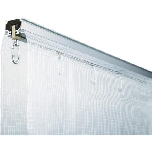 岡田装飾金物　Ｄ４０隙間シートカーブレール８００×８００×５００Ｒアルミ　２０Ｌ０２−ＡＳ　１本（直...