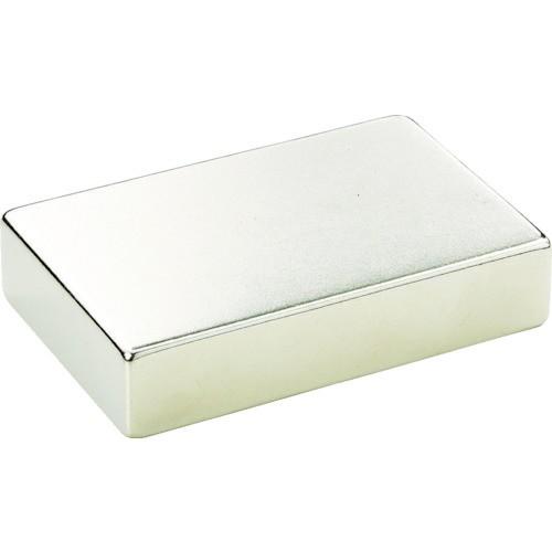 ＴＲＵＳＣＯ　ネオジム磁石　角形　５０ｍｍ×１０ｍｍ×３ｍｍ　ＴＮ５０−１０Ｔ３Ｋ−１Ｐ　１個（直送...