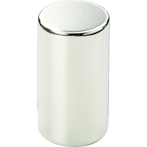 ＴＲＵＳＣＯ　ネオジム磁石　丸形　径方向着磁タイプ外径４ｍｍ×厚１０ｍｍ　ＴＮＤ４−Ｔ１０　１個（直...