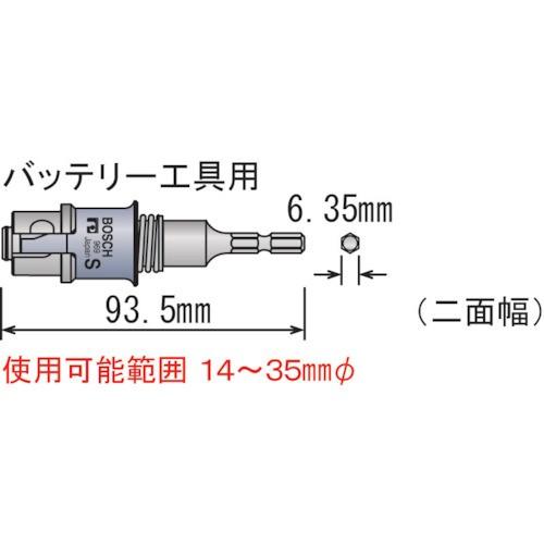 ボッシュ　ポリクリックシャンク　６角　ＰＣ−ＢＡＴ／Ｓ　１個 （メーカー直送）