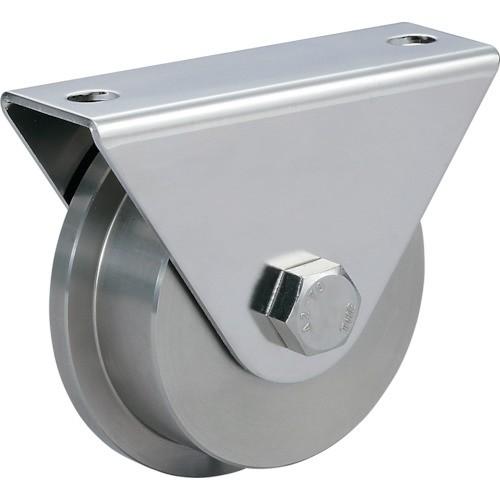 スガツネ工業　ＳＵＳ製重量用戸車枠付Ｌ型　２０００２４７７９　ＪＳ３１５−１５０Ｌ　１個（直送）