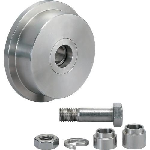 スガツネ工業　ＳＵＳ製重量用戸車枠無Ｌ型　２０００２４７８１　ＪＳ３２５−１００Ｌ　１個（直送）