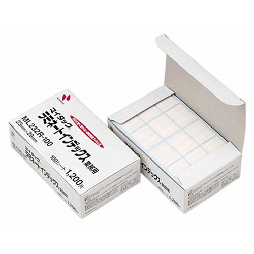 マイタック　ラミネートインデックス　保護フィルム付　中　２３×２９ｍｍ　赤枠　業務用パック　ＭＬ２３...