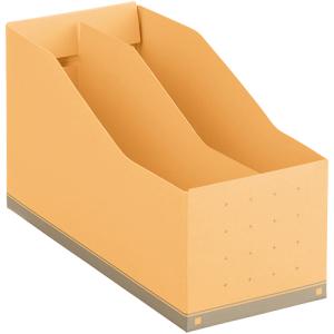 ライオン事務器 ボックスファイル A5ヨコ 背幅105mm 黄 BF−877 1個