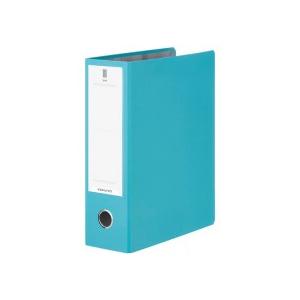 チューブファイル（ＮＥＯＳ）　Ａ４タテ　８００枚収容　８０ｍｍとじ　背幅９５ｍｍ　ターコイズブルー　...