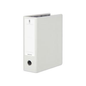 チューブファイル（ＮＥＯＳ）　Ａ４タテ　８００枚収容　８０ｍｍとじ　背幅９５ｍｍ　オフホワイト　フ−...