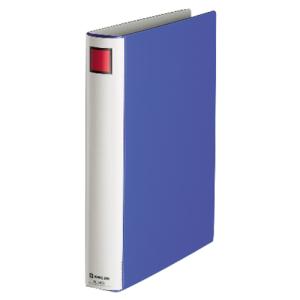 キングジム キングファイル エコロジードッチ A4タテ 300枚収容 30mmとじ 背幅51mm 青 8473