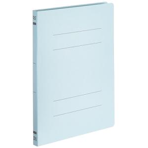 TANOSEE　フラットファイルＥ（エコノミー）　Ｂ５タテ　１５０枚収容　背幅１８ｍｍ　ブルー　１パック（１０冊）