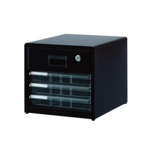 ナカバヤシ セキュリティーロック機能(鍵)付デスクトップボックス