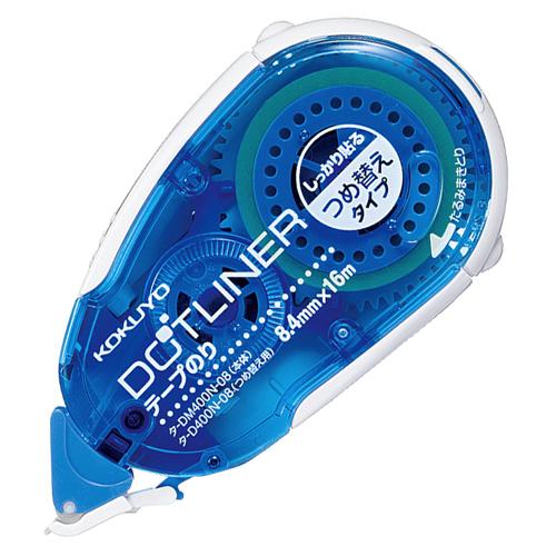 コクヨ　テープのり　ドットライナー　しっかり貼るタイプ　本体　８．４ｍｍ×１６ｍ　タ−ＤＭ４００−０...