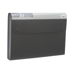 ドキュメントファイル A4 13ポケット 黒