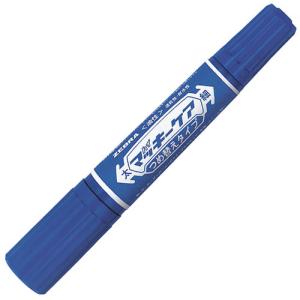 ゼブラ　油性マーカー　ハイマッキーケア　つめ替えタイプ　太字＋細字　青　ＹＹＴ５−ＢＬ　１本