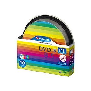 バーベイタム　データ用ＤＶＤ−Ｒ　ＤＬ　８.５ＧＢ　ホワイトワイドプリンタブル　スピンドルケース　ＤＨＲ８５ＨＰ１０ＳＶ１　１パック（１０枚）｜tanomail